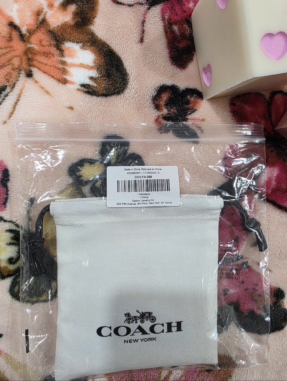 🌻 NEW! Coach Necklace w/ Heart Shaped Pendant 🌻 - Picture 11 of 12